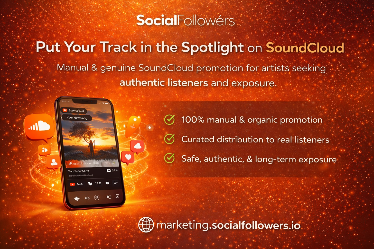 High-Quality Organic SoundCloud Promotion via Verified Listener Network