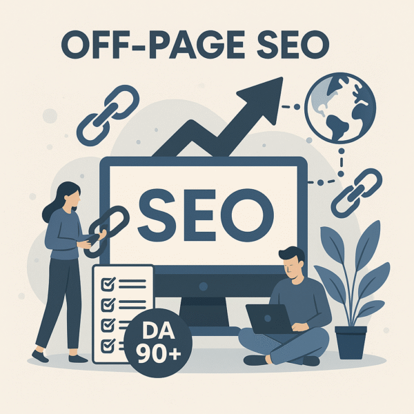 Monthly Off-Page SEO Service with 300+ Diversified White-Hat Backlinks (DA 30-90+)