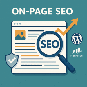 WordPress On-Page SEO Optimization with Yoast or RankMath Plugin